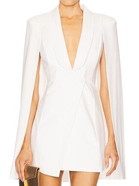chinese dress ladies Boss Lady Cape Minidress - $285 main image 1